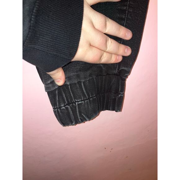 INC International Concepts Black Denim Jegging Joggers Women’s Size 8/29 - Picture 3 of 6